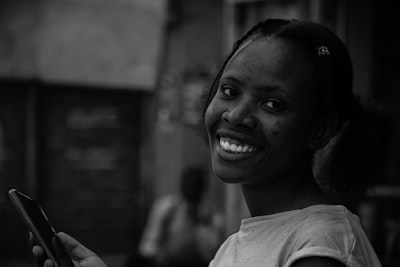 Portrait of a smiling woman